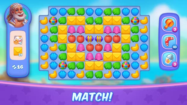 Tropicmania: Match-3 adventure MOD APK (Unlimited money, Mod Menu) v158.0.0 screenshot 17