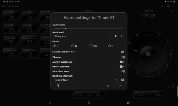 Kitchen Multi-Timer MOD APK (Unlocked, Premium) v4.9.10 GP screenshot 13