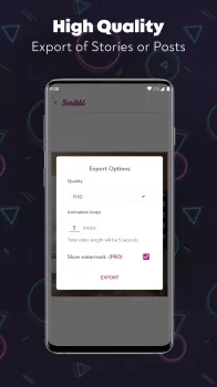 Scribbl - Photo & Video Effect MOD APK (Unlocked, Premium) v5.2.0.1 screenshot 15