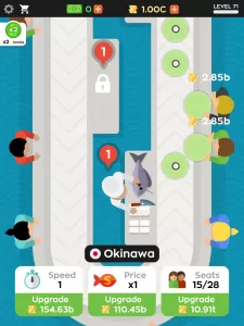 Sushi Bar Idle MOD APK (Free purchase) v2.8.4 screenshot 9