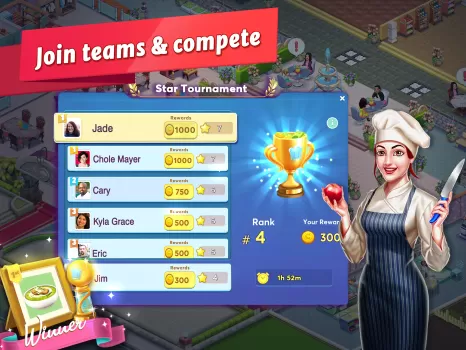 Star Chef 2: Restaurant Game MOD APK (Remove ads) v1.7.2 screenshot 15