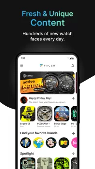 Facer Watch Faces MOD APK (Unlocked, Premium) v7.0.34_1108320.phone screenshot 6