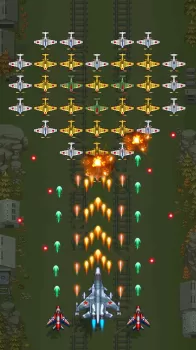 1945 Air Force: Airplane games MOD APK (God Mode) v13.74 screenshot 1