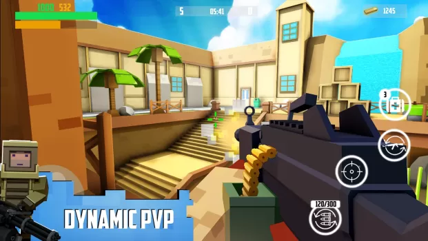 Block Gun 3D MOD APK (Remove ads, Unlimited money, Weak enemy) v9.8 screenshot 19