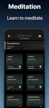 Serenity: Guided Meditation MOD APK (Unlocked, Premium) v5.6.0 screenshot 1