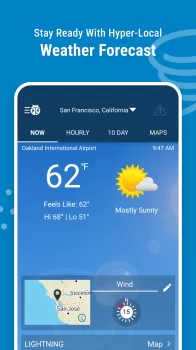 Weather Radar by WeatherBug MOD APK (Unlocked) v5.97.1-4 screenshot 1