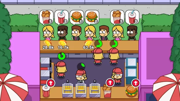 Idle Food Bar: Idle Games MOD APK (Unlimited money) v1.33.01 screenshot 8