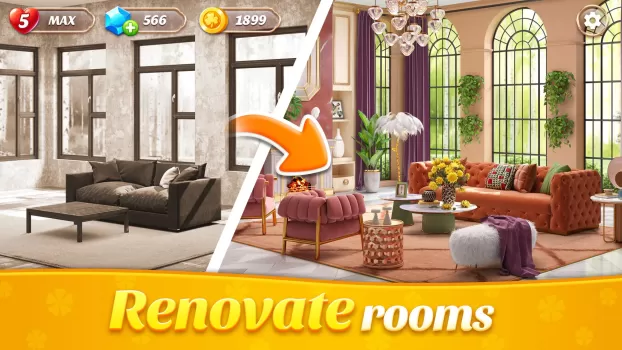 Space Decor : Villa MOD APK (Remove ads, Unlimited money, Mod speed) v6.0.0 screenshot 6