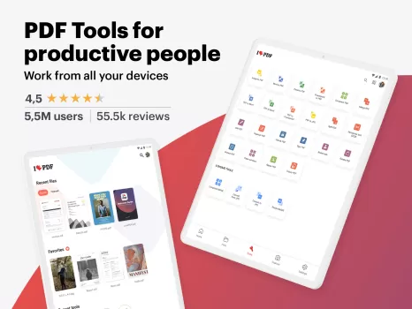 iLovePDF: PDF Editor & Scanner MOD APK (Unlocked, Premium) v3.9.1 screenshot 9