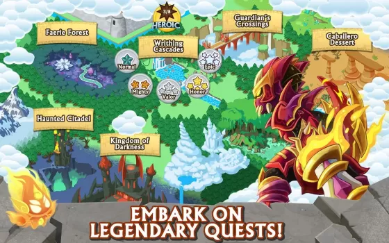 Knights & Dragons Action RPG MOD APK (Remove ads, Mod speed) v1.72.6 screenshot 11