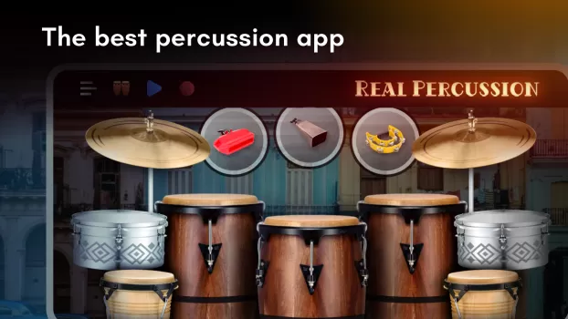 Real Percussion: drum set MOD APK (Remove ads, Unlocked, Premium, Mod speed) v6.45.9 screenshot 6