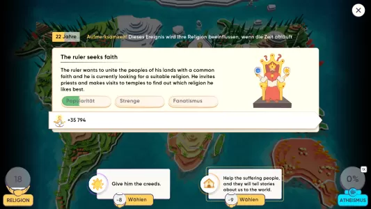 Religion Inc. The game god sim MOD APK (Remove ads, Premium, Plus, Mod Menu) v1.3.7.00 screenshot 17