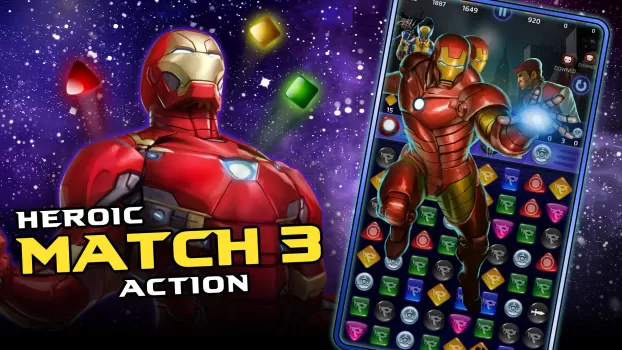 MARVEL Puzzle Quest: Match RPG MOD APK (Remove ads) v302.677972 screenshot 2