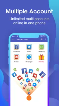 Super Clone: Multiple Accounts MOD APK (Unlocked, Premium) v6.0.02.0110 screenshot 1