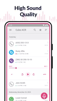 Call Recorder - Cube ACR MOD APK (Unlocked, Pro) v2.4.266 screenshot 8