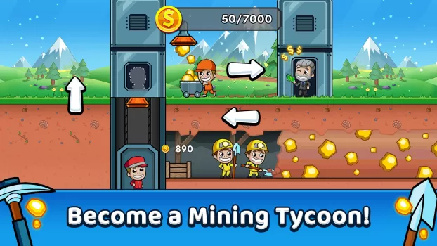 Idle Miner Tycoon: Gold & Cash MOD APK (Unlimited money, Unlimited) v4.95.0 screenshot 5