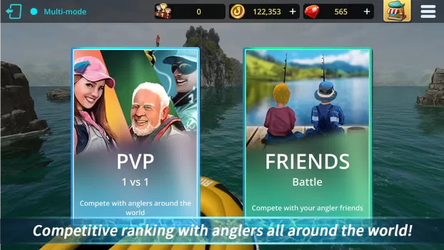 Monster Fishing : Tournament MOD APK (Remove ads, Unlimited money, Mod Menu, Mod speed) v1.36 screenshot 3