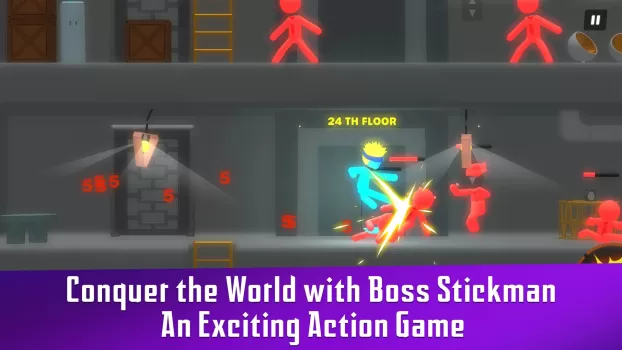 Boss Stick man MOD APK (Unlimited money) v4.2 screenshot 2