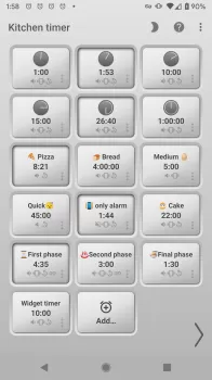 Kitchen Multi-Timer MOD APK (Unlocked, Premium) v4.9.10 GP screenshot 2