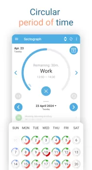 Sectograph. Day & Time planner MOD APK (Unlocked, Pro) v5.29 screenshot 4