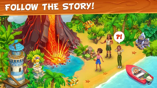 Farm Island - Journey Story MOD APK (Free purchase) v2.45 screenshot 3