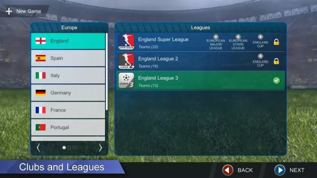 Pro League Soccer MOD APK (Free purchase) v1.0.43 screenshot 6