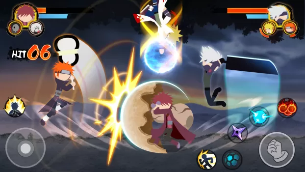 Stick Ninja - 3v3 Battle MOD APK (Unlimited money, Free purchase, Mod speed) v5.6 screenshot 4