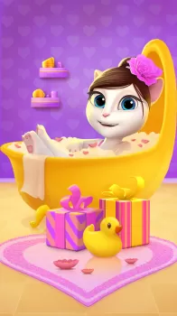 My Talking Angela MOD APK (Unlimited money) v25.1.0.6762 screenshot 3