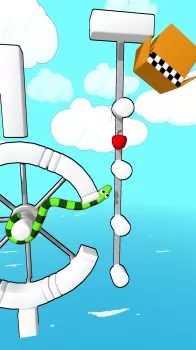 Wriggly Snake MOD APK (Remove ads, Unlimited money, Mod Menu) v44 screenshot 13