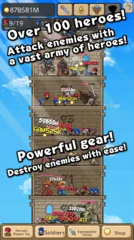 Tower of Hero MOD APK (Unlimited money, Free purchase, Mod speed) v2.3.1 screenshot 2