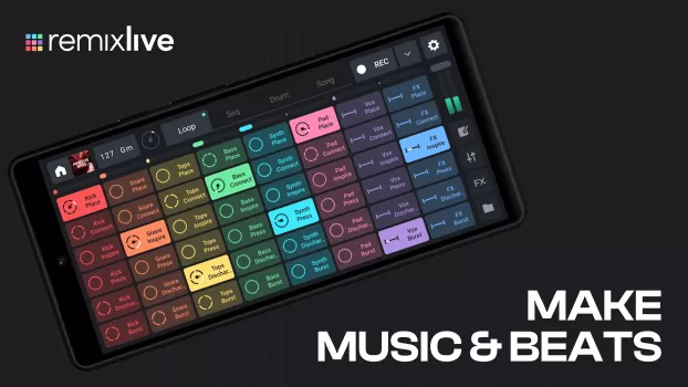 Remixlive - Make Music & Beats MOD APK (Unlocked, Premium) v8.2.6 screenshot 1