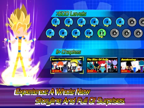 Super Stick Fight AllStar Hero MOD APK (Remove ads, Unlimited money) v4.5 screenshot 12