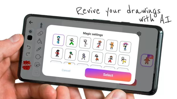 Stickman: draw animation maker MOD APK (Unlocked, Premium) v5.3.5s screenshot 8