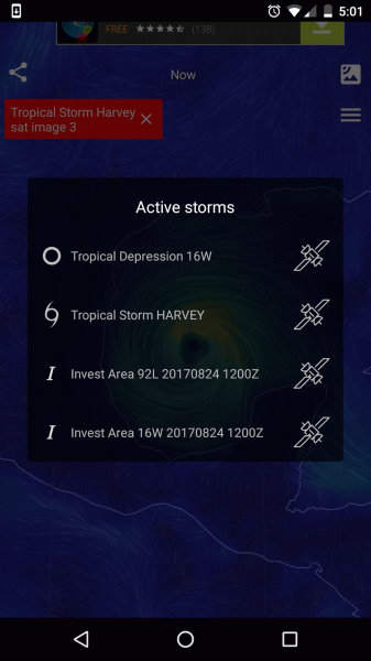 Wind Map Hurricane Tracker