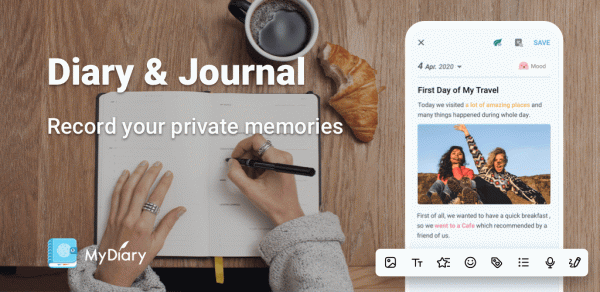 My Diary - Daily Diary Journal