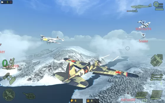 Warplanes: Online Combat MOD APK (Remove ads, Unlimited money, Free purchase, Premium) v1.6.1 screenshot 18