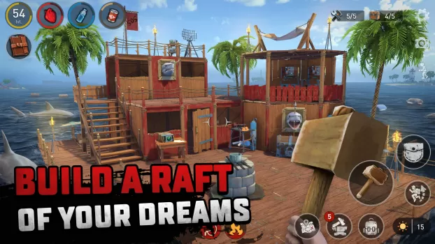 Raft® Survival - Ocean Nomad MOD APK (Unlimited money) v2.0.2 screenshot 5