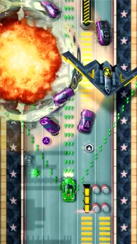 Chaos Road: Combat Car Racing MOD APK (Free purchase, High Damage, Weak enemy) v5.14.0 screenshot 1