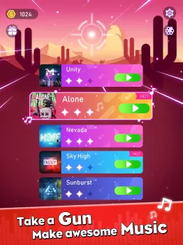 Beat Fire - Edm Gun Music Game MOD APK (Unlimited money) v1.6.03 screenshot 12