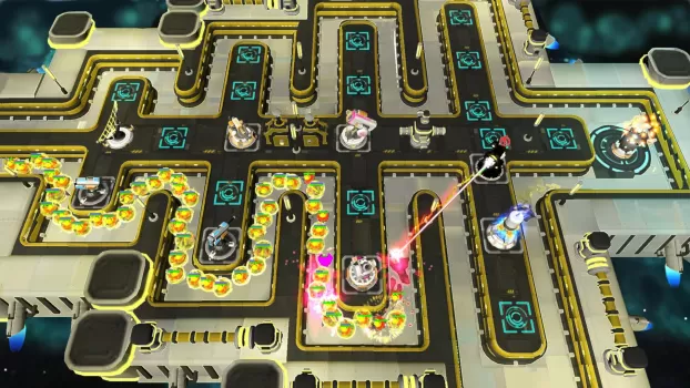 Sci-Fi Tower Defense Module TD MOD APK (Remove ads, Unlimited money) v2.13 screenshot 4