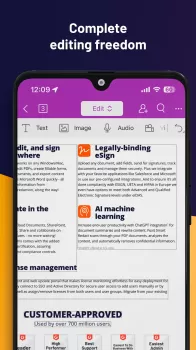 Foxit PDF Editor MOD APK (Unlocked, Premium) v2024.6.0.0614.0108 screenshot 5