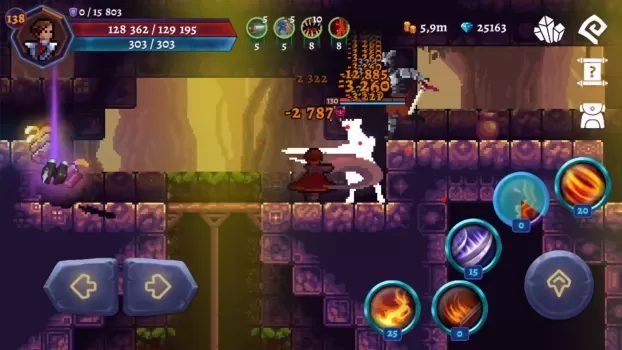 Darkrise - Pixel Action RPG MOD APK (Paid for free, Unlimited money, Unlocked, Free purchase) v0.20.3 screenshot 4