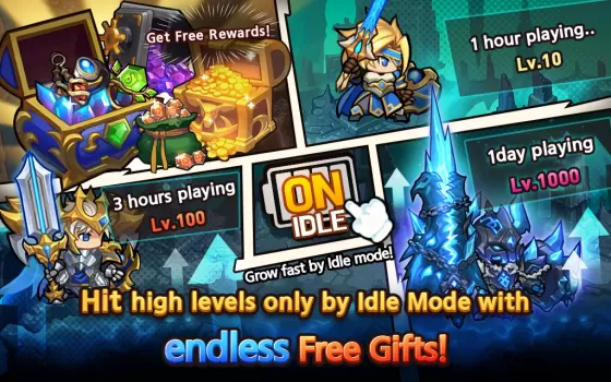 Raid the Dungeon : Idle RPG MOD APK (Mod Menu, Mod speed) v1.72.1 screenshot 4