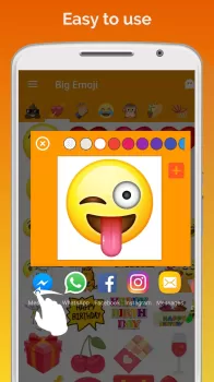 Big Emoji sticker for WhatsApp MOD APK (Unlocked, Premium) v12.6.0 screenshot 3