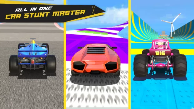 GT Car Stunt 3D: Car Driving MOD APK (Unlimited money) v1.133 screenshot 2