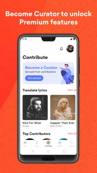 Musixmatch: lyrics finder MOD APK (Unlocked, Premium) v7.12.1 screenshot 5