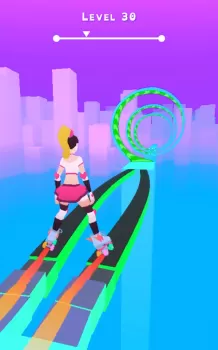 Sky Roller: Rainbow Skating MOD APK (Unlimited money) v1.28.3 screenshot 6