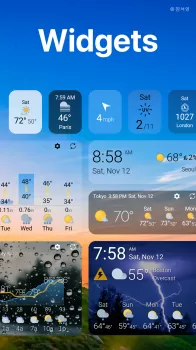 Weather & Widget - Weawow MOD APK (Unlocked) v6.2.8 screenshot 3