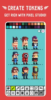 Pixel Studio: pixel art editor MOD APK (Unlocked, Pro) v4.95 screenshot 3