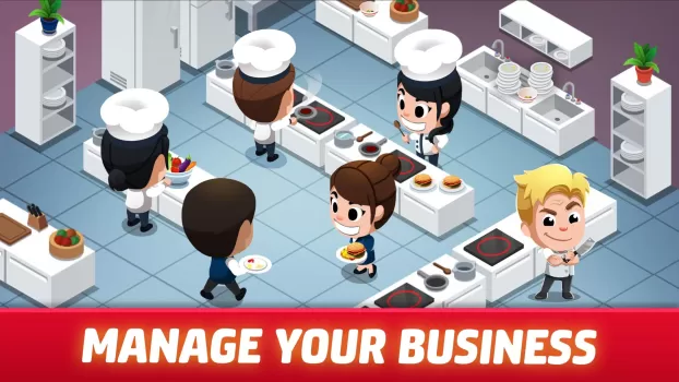 Idle Restaurant Tycoon MOD APK (Free purchase) v1.42.0 screenshot 13